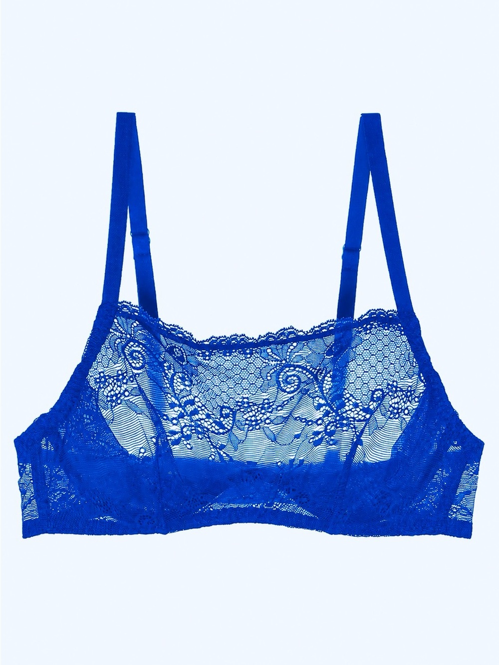 NWT Cosabella Trenta Hidden Underwire Bra in Atlantic Blue | Size 34C